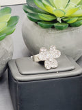 "Silver Serenity: Exquisite Ring of Elegance"