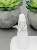 "Silver Serenity: Exquisite Ring of Elegance"