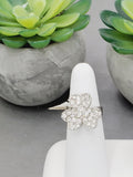 "Silver Serenity: Exquisite Ring of Elegance"