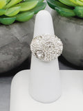 "Silver Splendor: An Exquisite Elegance Ring"
