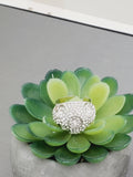 "Silver Splendor: An Exquisite Elegance Ring"