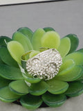 "Silver Splendor: An Exquisite Elegance Ring"