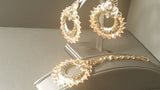 Very Stylish chandbali Tikka Earrings Set