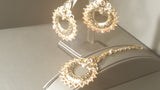 Very Stylish chandbali Tikka Earrings Set