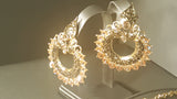 Very Stylish chandbali Tikka Earrings Set