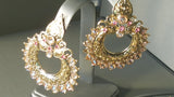Elegant Bollywood Style Jewellery Chandbali Tikka Earrings Set
