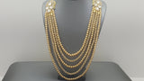 Elegant Indian Bollywood Jewellery Rani Har Necklace Set.