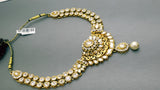 Beautiful New Indian Bollywood Jewelry Choker Necklace Set.