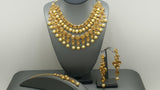 Stylish Indian Bollywood 3 Layer Choker Necklace Set.