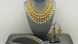 Stylish Indian Bollywood 3 Layer Choker Necklace Set.