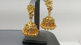Indian Bollywood Bridal Gold And White Choker Necklace Set