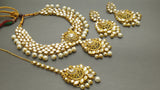 Beautiful High Quality Very Stylish Indian Bollywood Choker Necklace Set.