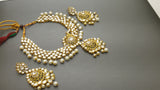 Beautiful High Quality Very Stylish Indian Bollywood Choker Necklace Set.