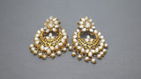 Beautiful Indian Bollywood Kundan Choker Necklace Set.
