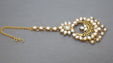 Beautiful Indian Bollywood Kundan Choker Necklace Set.