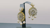 Indian Bollywood Kundan Choker Necklace Set.