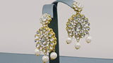 Indian Bollywood Kundan Choker Necklace Set.