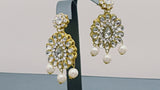 Indian Bollywood Kundan Choker Necklace Set.
