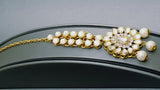 Indian Bollywood Kundan Choker Necklace Set.
