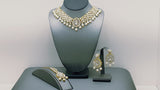 Indian Bollywood Kundan Choker Necklace Set.