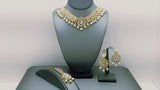 Indian Bollywood Kundan Choker Necklace Set.
