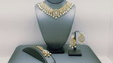 Indian Bollywood Kundan Choker Necklace Set.