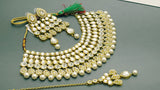 Exclusive stylish Indian Bollywood Choker Necklace Set.