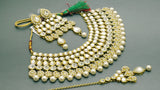 Exclusive stylish Indian Bollywood Choker Necklace Set.