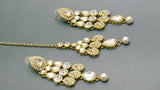 Exclusive stylish Indian Bollywood Choker Necklace Set.