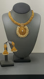 Beautiful Indian Bollywood Jewellery Kundan Pearl Choker Necklace Set.