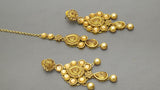 Exclusive Indian Bollywood Jewellery Kundan Pearl Choker Necklace Set.