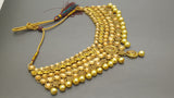 Exclusive Indian Bollywood Jewellery Kundan Pearl Choker Necklace Set.
