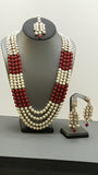 Absolutely Beautiful Indian Jewellery Rani Har Necklace Set.