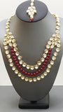 Elegant High Quality Latest Collection Indian Bollywood Graceful Kundan Polki, Pearls Rani Har.