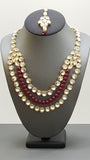 Elegant High Quality Latest Collection Indian Bollywood Graceful Kundan Polki, Pearls Rani Har.