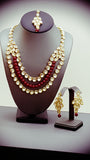 Elegant High Quality Latest Collection Indian Bollywood Graceful Kundan Polki, Pearls Rani Har.