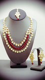 Elegant High Quality Latest Collection Indian Bollywood Graceful Kundan Polki, Pearls Rani Har.