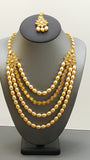 A Very Stunning Latest High Quality Collection In Indian Rani Har Necklace Set