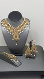 Durable Indian Bollywood Kundan Choker Necklace Set