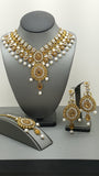 Durable Indian Bollywood Kundan Choker Necklace Set