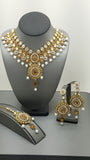 Durable Indian Bollywood Kundan Choker Necklace Set