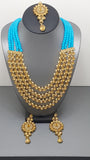 Extremely Elegant Latest High Quality Indian Bollywood Style Long Rani HarNecklace Set