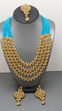 Extremely Elegant Latest High Quality Indian Bollywood Style Long Rani HarNecklace Set