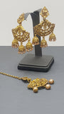 VERY stylish Indian Bollywood Tikka Earrings Set
