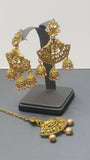 VERY stylish Indian Bollywood Tikka Earrings Set