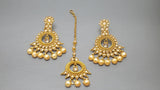 High quality Indian Bollywood Tikka Earrings Set