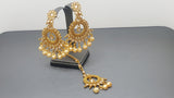 High quality Indian Bollywood Tikka Earrings Set