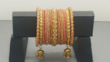 Incredible Traditional Indian Bollywood Silk Thread Full Bangles Set