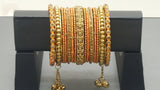 Indian Beautiful Bollywood Style Silk Thread Custom Made Full Bangles Set