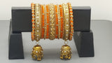 Latest Collection In Indian Bollywood Silk Thread Full Bangles Set